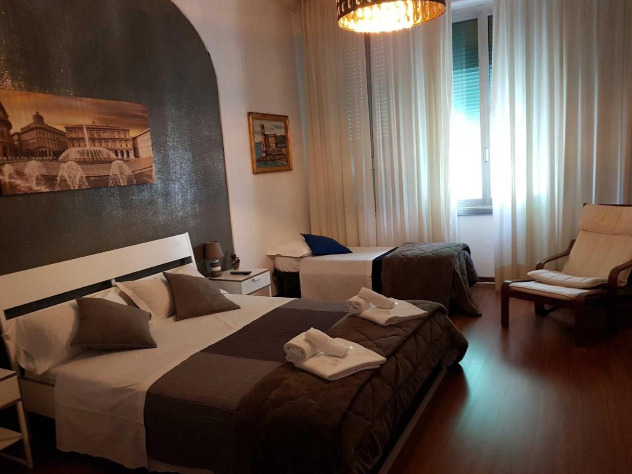 Central Rooms Genoa Bagian luar foto