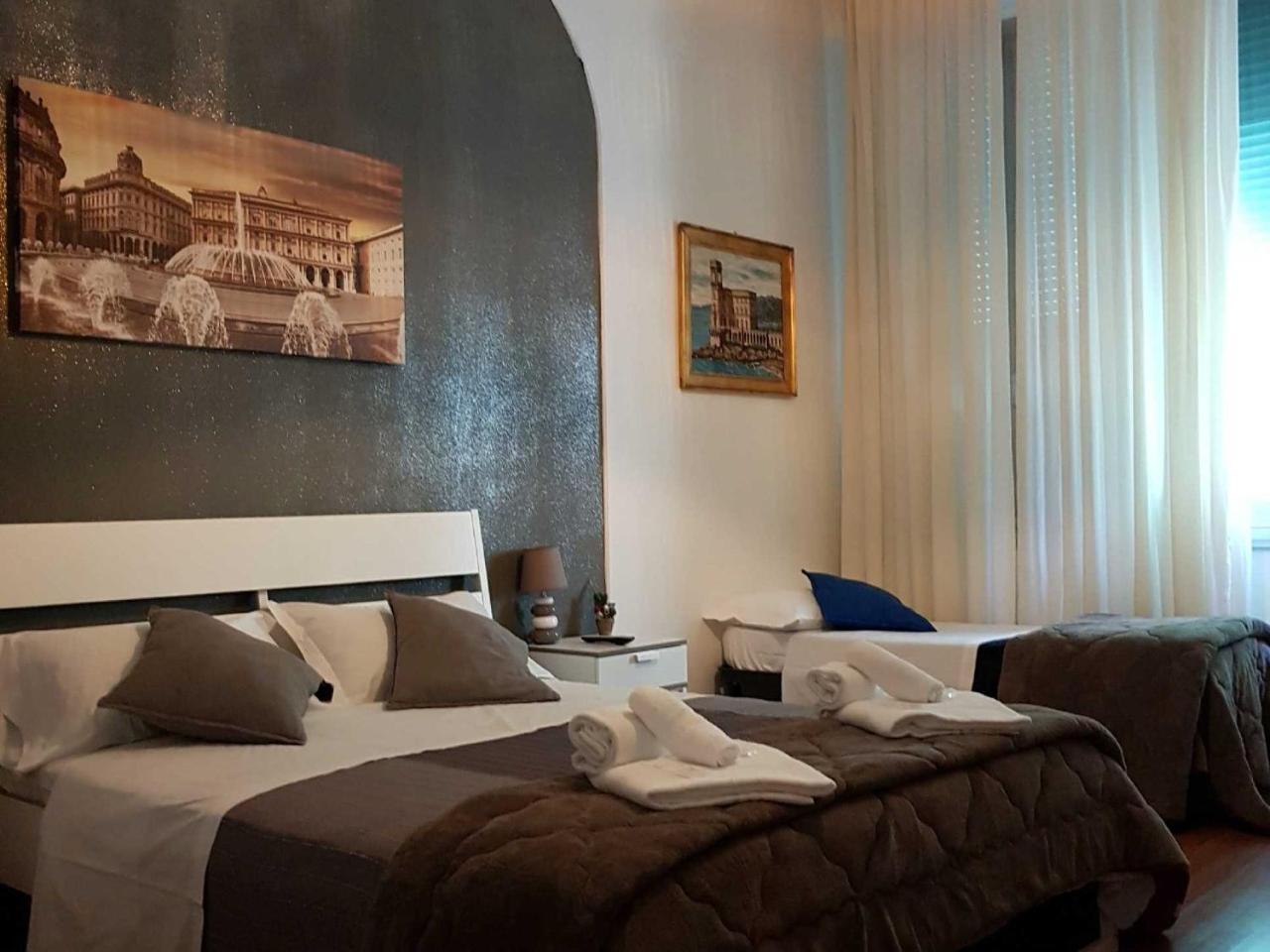 Central Rooms Genoa Bagian luar foto