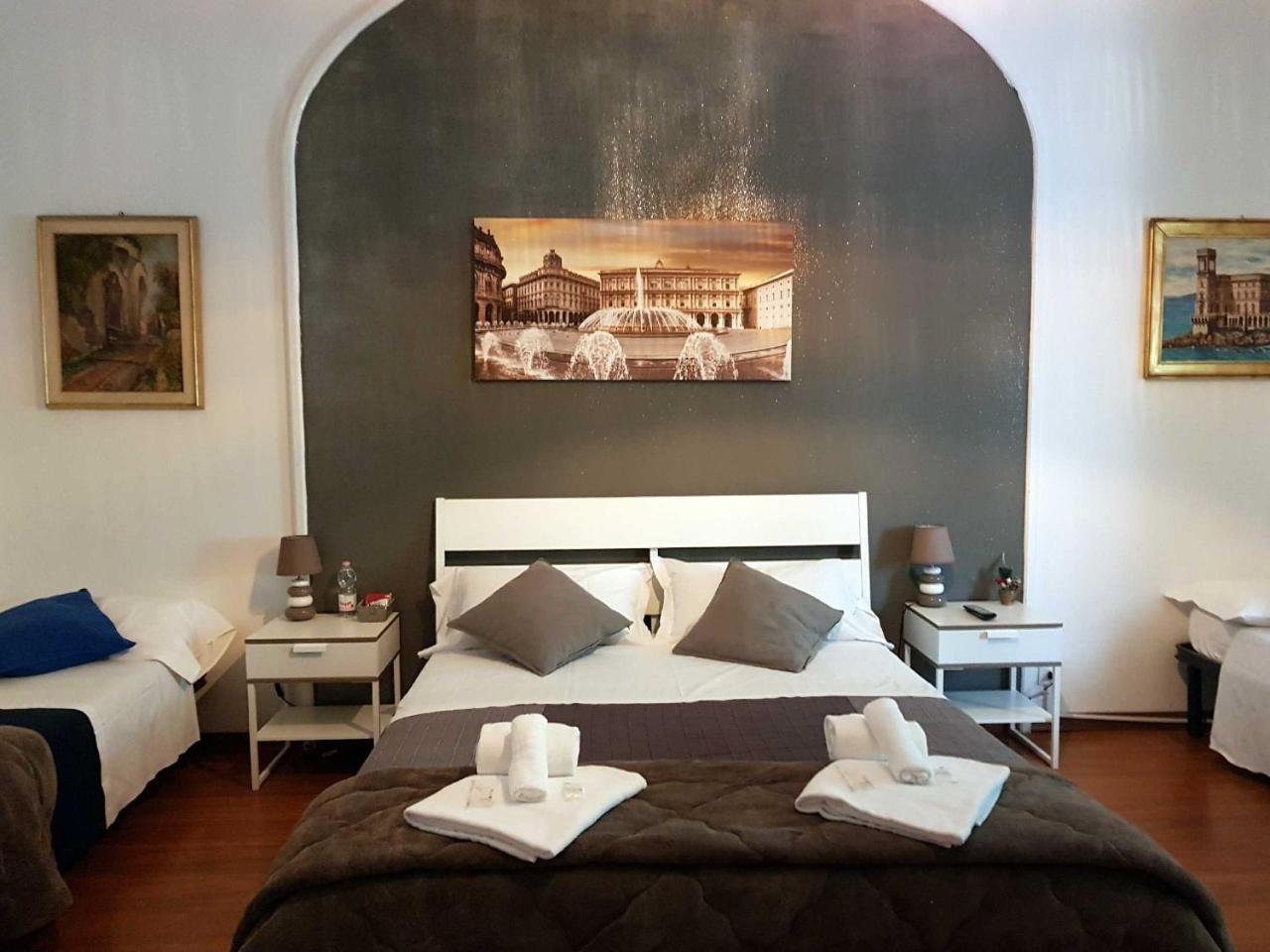 Central Rooms Genoa Bagian luar foto